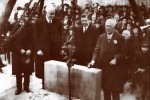 The Congregational Church foundation stone laying ceremony