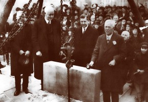 The Congregational Church foundation stone laying ceremony