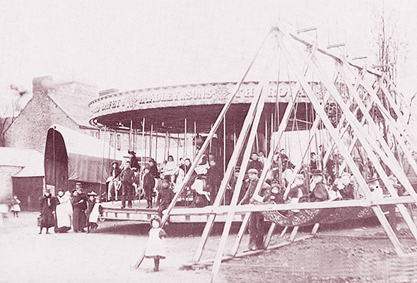 The circus in Fleetwood, 1912