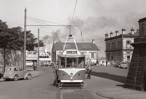 Fleetwood tram in Pharos Street
