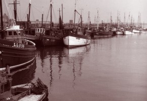 Fleetwood trawlers queuing